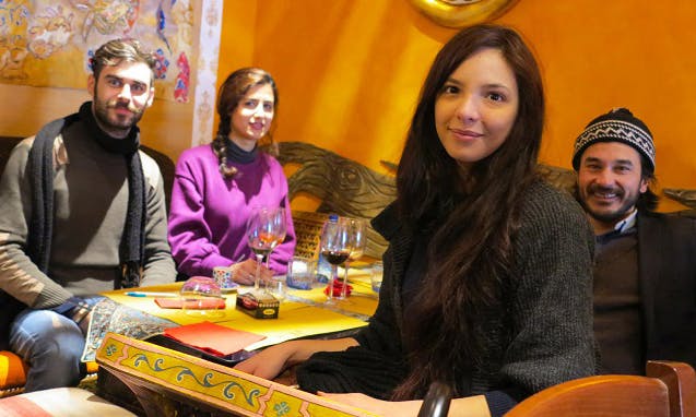 day trip to Venice; The story of the Afghan cafe in Venice